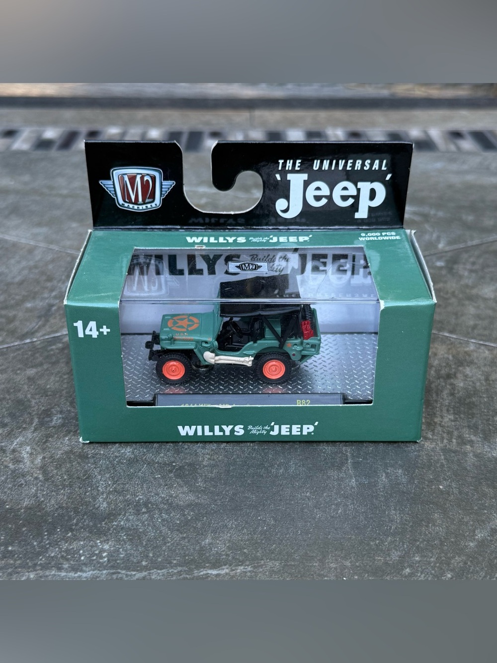 M2 Machines 1944 Willys Mb Jeep Die-cast NEW